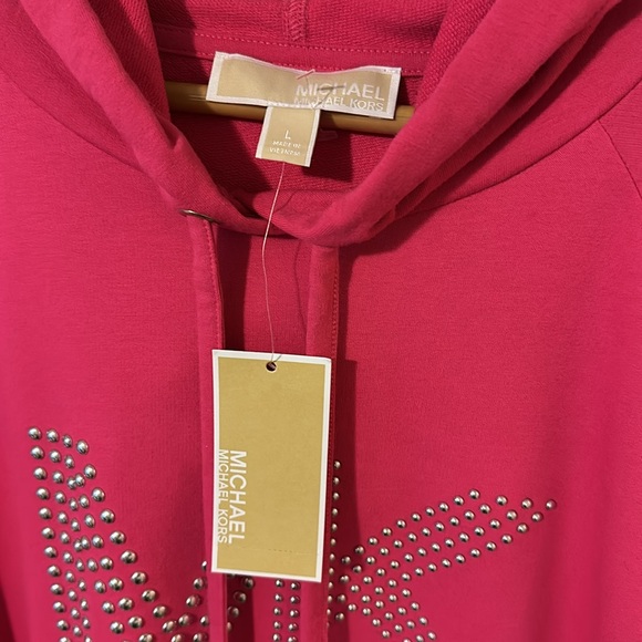 NWT Michael Kors Long Sleeve Top - Size Medium - Picture 4 of 6